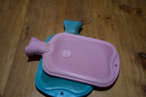 Recycling old hot water bottles