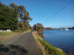 Sidmouth Tasmania on the Tamar River